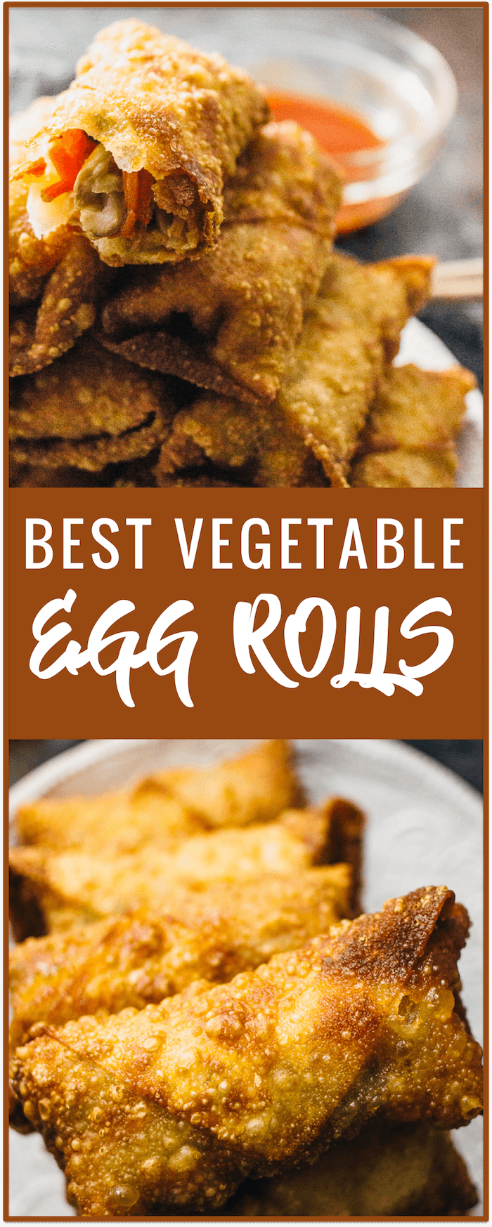 Best vegetable egg rolls - These vegetable egg rolls are ridiculously crunchy and taste better than any Chinese takeout version. They make for a popular vegetarian appetizer, and they're easy to assemble and cook.