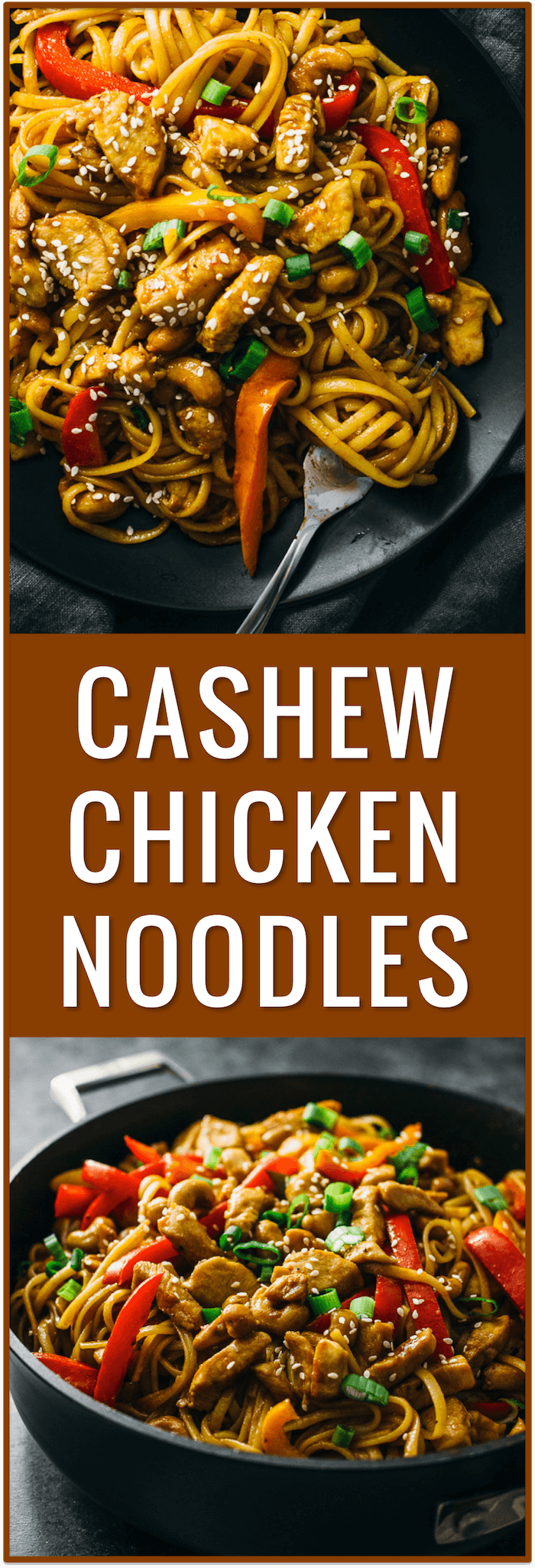 cashew chicken noodles, spicy, sauce, thai, recipe, easy, cashew crusted, healthy, asian, dinner, simple, fast, stir fry