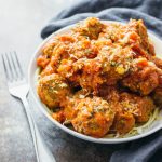 Meatballs in chipotle sauce