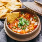 Mexican salsa doesn't get easier than this: you only need 5 ingredients to make this fresh, chunky, and spicy tomato salsa recipe.