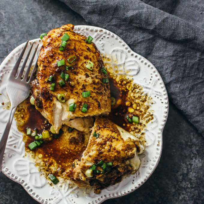 Jalapeño stuffed chicken with honey balsamic glaze Savory Tooth