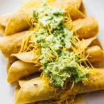 Shredded beef taquitos