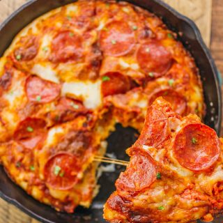 Learn how to make pizza in a pan by following this easy recipe to make homemade pizza dough -- no kneading required.