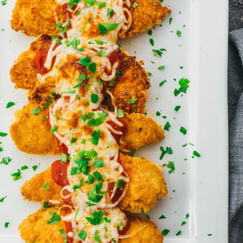 Chicken Parmesan Tenders Savory Tooth