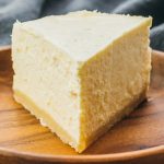 Single slice of keto pressure cooker cheesecake