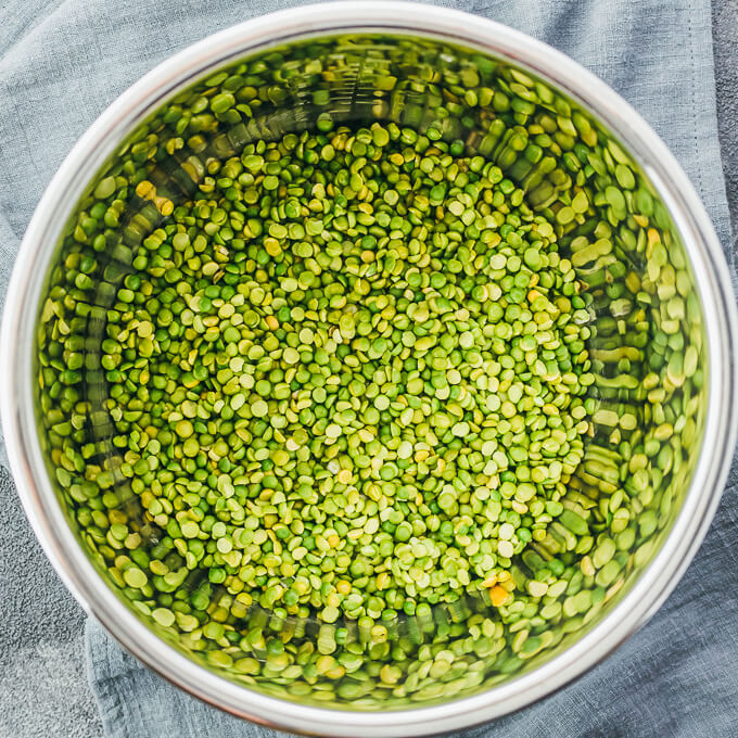 split green peas in instant pot