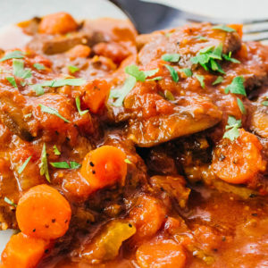 Instant Pot Swiss Steak - Savory Tooth