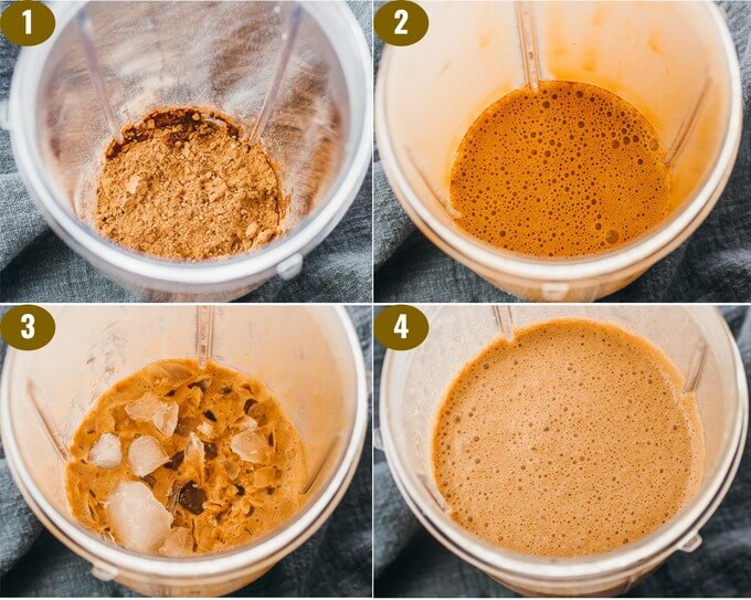 step by step on how to make keto shake