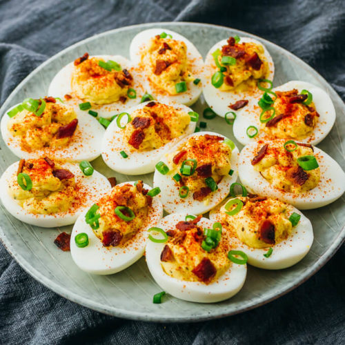 Instant Pot Hard Boiled Eggs (& Spicy Deviled Eggs!) Savory Tooth