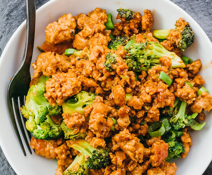 pork stir fry with broccoli