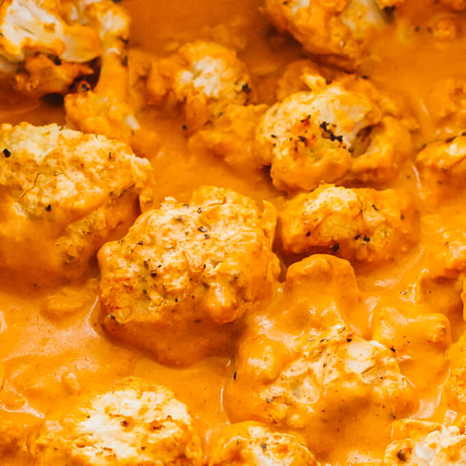 Roasted Cauliflower Curry (Vegetarian Tikka Masala) - Savory Tooth