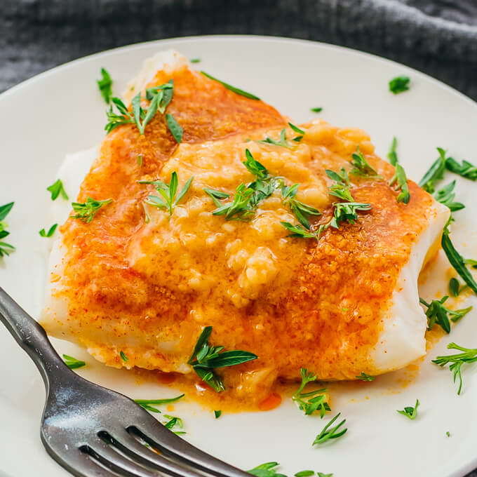 Keto Baked Cod Savory Tooth