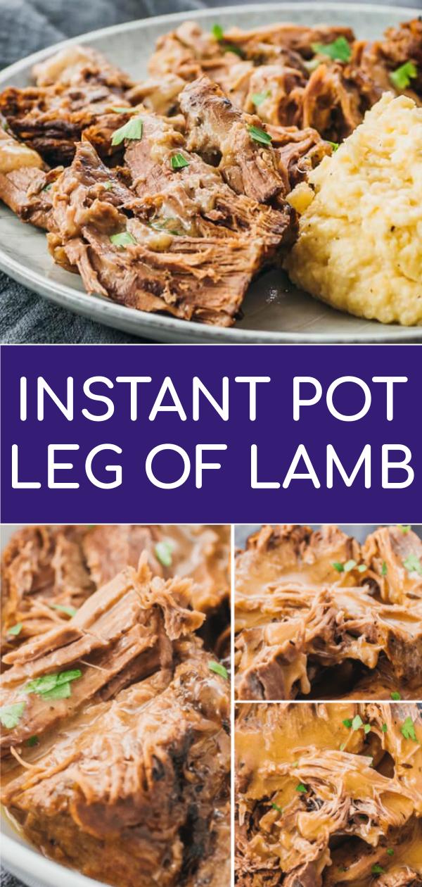 Instant Pot Leg of Lamb with Gravy - Savory Tooth