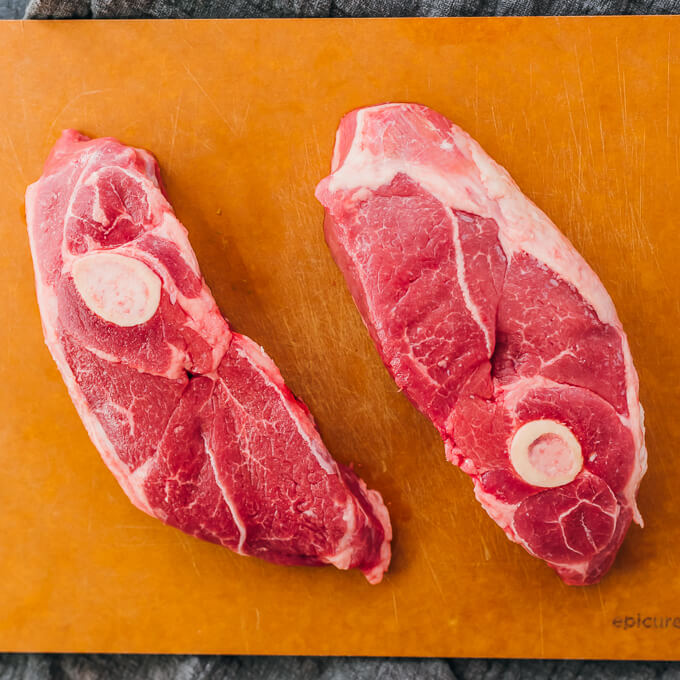 arm chop cut for lamb meat
