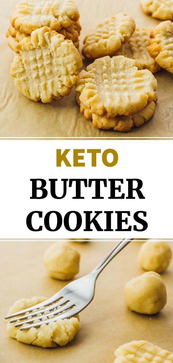 Keto Butter Cookies (Only 4 Ingredients) Savory Tooth