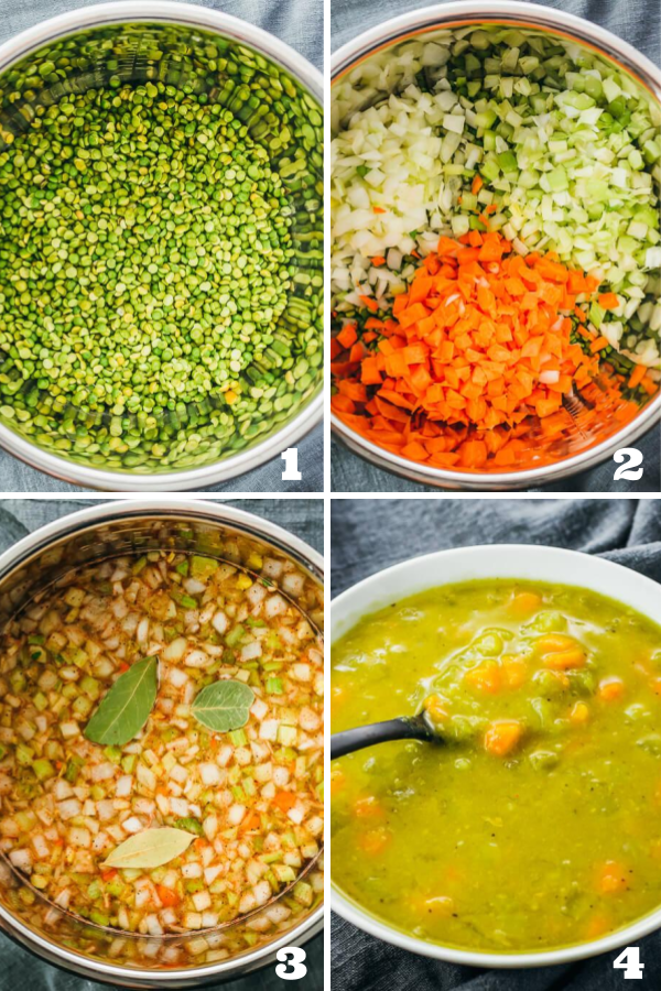Instant Pot Split Pea Soup Savory Tooth