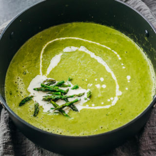 Creamy Asparagus Soup (Keto, Low Histamine) - Savory Tooth