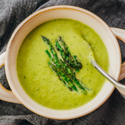Creamy Asparagus Soup (Keto, Low Histamine) Savory Tooth