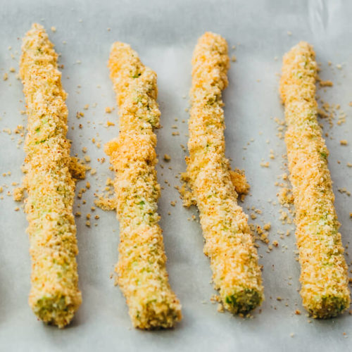 Fried Asparagus With Spicy Mayo Dip Savory Tooth