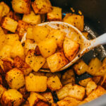 cooked potatoes in air fryer