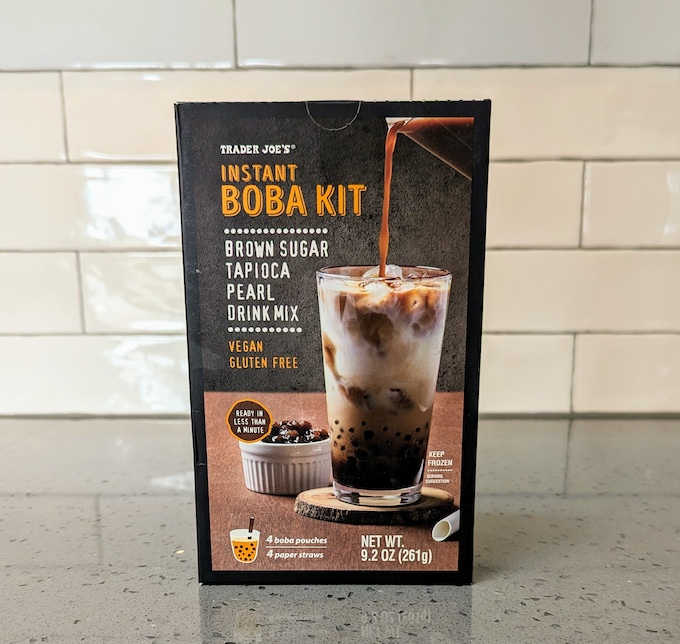 Trader Joes instant boba kit