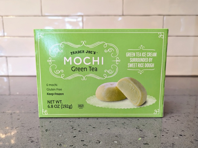 Trader Joes mochi green tea