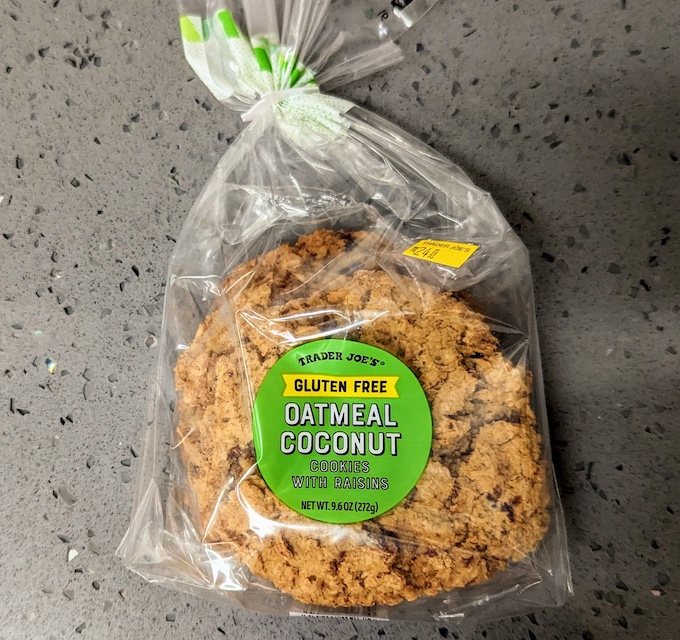 Trader Joes oatmeal coconut cookies