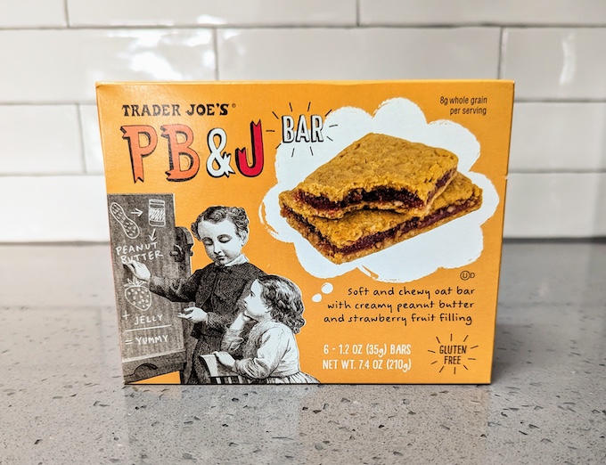 Trader Joes PB&J bars