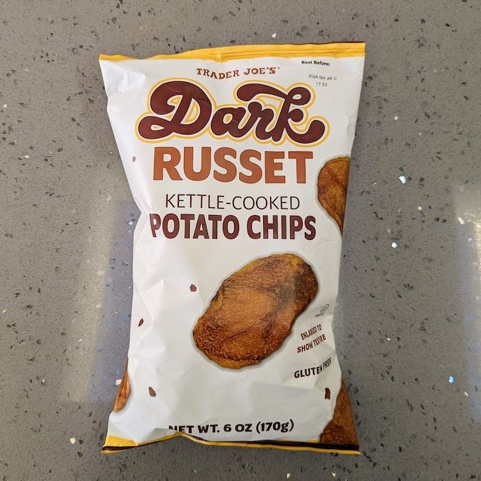Trader Joe's dark russet potato chips