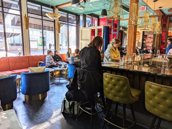 interior of Burro Bar