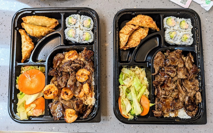 bento boxes