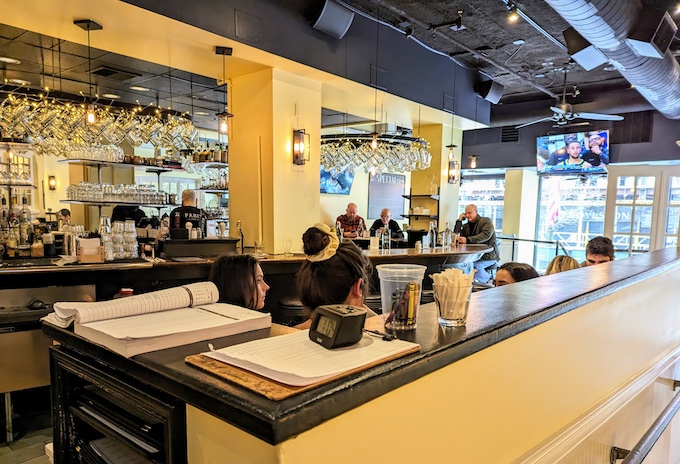 interior of Parish Cafe