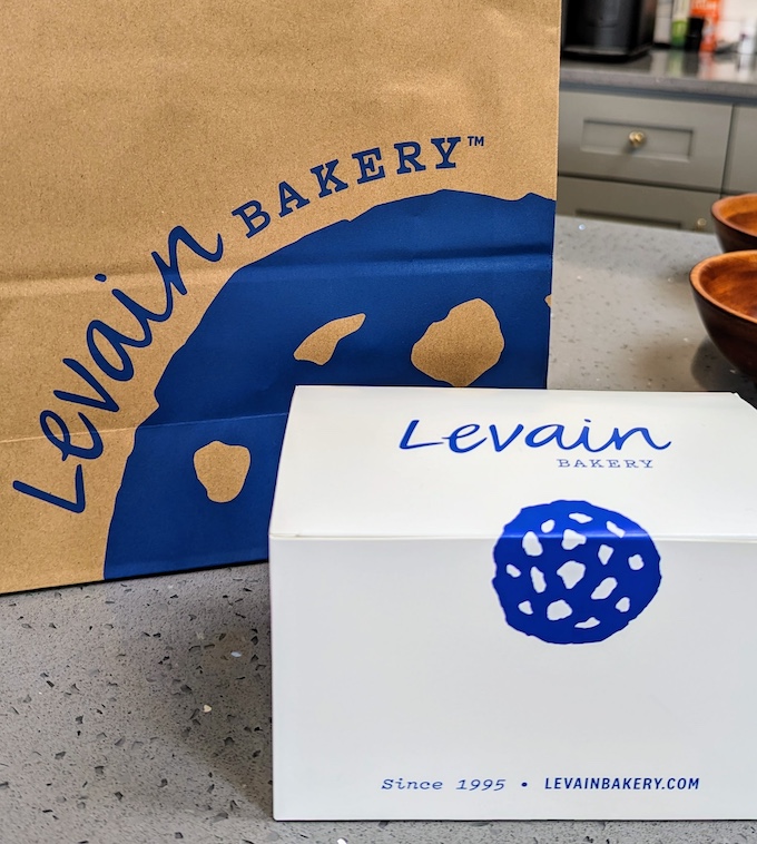 Levain Bakery packaging