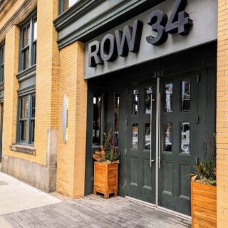 exterior of Row 34